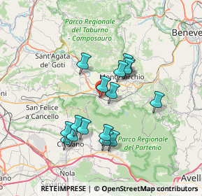 Mappa Via D. Cimarosa, 83017 Rotondi AV, Italia (6.60875)