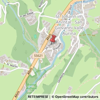 Mappa S. Giovanni Griessfeld, 5, 39030 Valle Aurina, Bolzano (Trentino-Alto Adige)