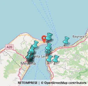 Mappa 98164 Messina ME, Italia (7.358)