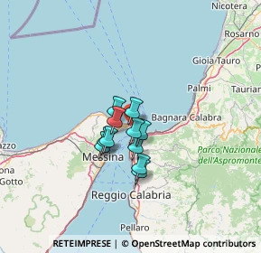 Mappa Via Circuito, 98164 Messina ME, Italia (8.68636)