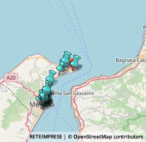 Mappa Via Circuito, 98164 Messina ME, Italia (8.9155)