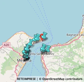 Mappa Via Circuito, 98164 Messina ME, Italia (7.8185)