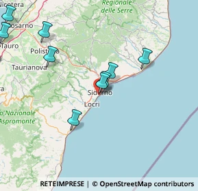 Mappa SS 106 Jonica Nazionale, 89048 Siderno RC, Italia (25.31692)