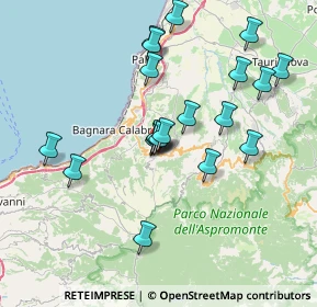 Mappa Via C. A. M. di Francia, 89027 Sant'Eufemia D'aspromonte RC, Italia (7.8165)