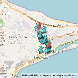 Mappa Contrada Papardo, 98158 Messina ME, Italia (0.49583)