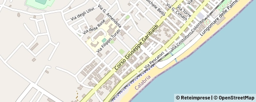 Mappa Siderno
