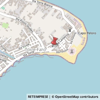 Mappa Via Area Torre, 6, 98164 Messina, Messina (Sicilia)