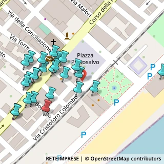 Mappa Piazza Portosalvo, 89048 Siderno RC, Italia (0.076)