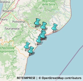 Mappa Piazza Portosalvo, 89048 Siderno RC, Italia (8.84667)