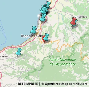 Mappa Via Arena, 89027 Sant'Eufemia D'aspromonte RC, Italia (9.7575)