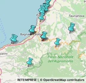 Mappa Via Arena, 89027 Sant'Eufemia D'aspromonte RC, Italia (9.2405)