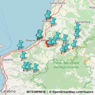 Mappa Via Tenente Tropeano, 89027 Sant'Eufemia D'aspromonte RC, Italia (8.4415)