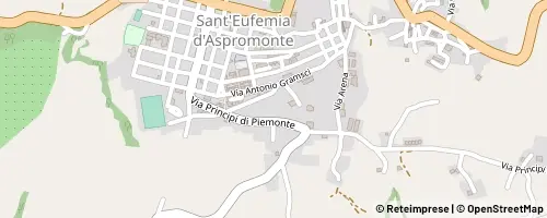 Mappa Sant'Eufemia d'Aspromonte