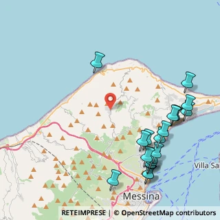 Mappa Messina, 98155 Castanea delle Furie ME, Italia (5.925)