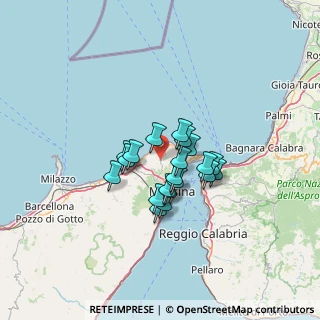 Mappa Messina, 98155 Castanea delle Furie ME, Italia (10.009)