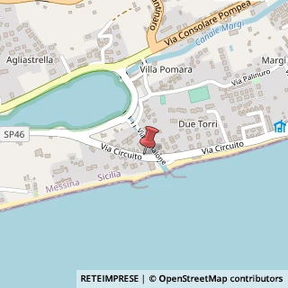 Mappa Via Circuito , Torre Faro, 13, 98165 Messina ME, Italia, 98165 Messina, Messina (Sicilia)
