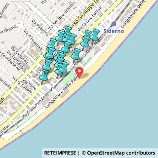 Mappa Jolly Mare Beach, 89048 Siderno RC, Italia (0.2315)