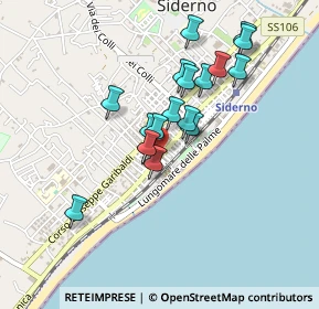 Mappa Corso della Repubblica, 89048 Siderno RC, Italia (0.40944)