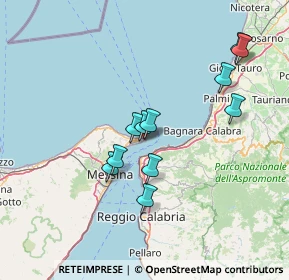 Mappa Via Lanterna, 98164 Messina ME, Italia (14.38727)