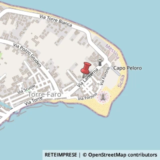 Mappa Via Lanterna, 98100 Messina ME, Italia, 98100 Messina, Messina (Sicilia)