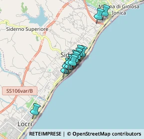 Mappa Via Domenico Correale, 89127 Siderno RC, Italia (1.12)