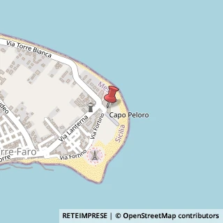 Mappa Località Torre Faro, 381, 98166 Messina, Messina (Sicilia)