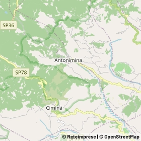 Mappa Antonimina