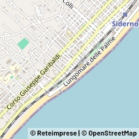 地図 Siderno