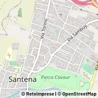 Karte Santena