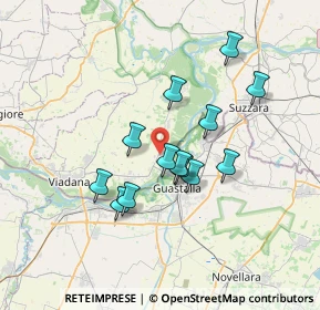 Mappa Via Correggi, 46030 Dosolo MN, Italia (5.85231)