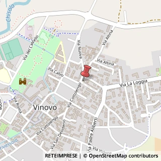 Mappa Via Cottolengo, 1/C, 10048 Vinovo, Torino (Piemonte)