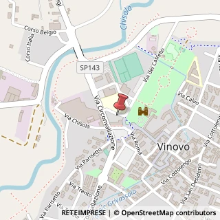 Mappa Via Edmondo de Amicis, 10, 10048 Vinovo, Torino (Piemonte)