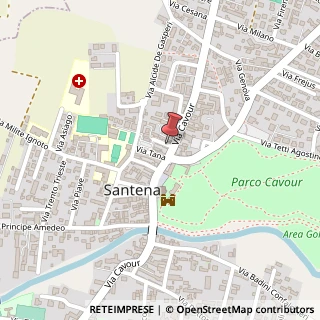 Mappa Via Forchino, 2, 10026 Santena, Torino (Piemonte)