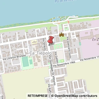 Mappa Viale Giuseppe Di Vittorio, 24, 45018 Porto Tolle, Rovigo (Veneto)