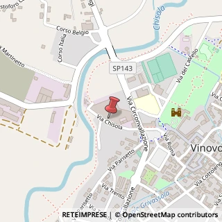 Mappa Via Chisola, 10, 10048 Vinovo, Torino (Piemonte)