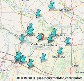 Mappa Via Marenghino, 46030 Pomponesco MN, Italia (16.5735)