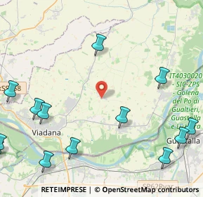 Mappa Via Marenghino, 46030 Pomponesco MN, Italia (6.26231)