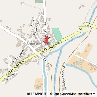 Mappa Piazza C. Battisti, 5, 46024 Moglia, Mantova (Lombardia)