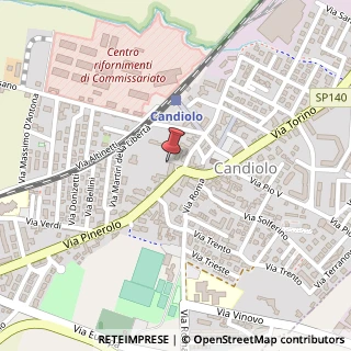 Mappa Via Gastaldi, 4, 10060 Candiolo, Torino (Piemonte)