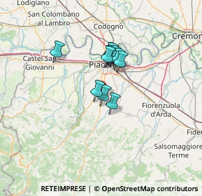 Mappa Via Domenico Scarlatti, 29027 Podenzano PC, Italia (8.84909)