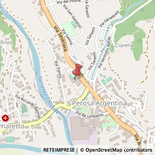 Mappa Piazza Abegg, 7, 10063 Perosa Argentina, Torino (Piemonte)