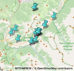 Mappa Via Monterotta, 10058 Sestriere TO, Italia (2.512)