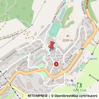 Mappa Via Monterotta, 2, 10058 Sestriere, Torino (Piemonte)