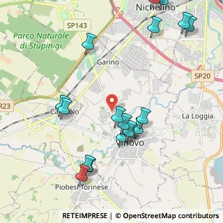 Mappa Via Aosta, 10048 Vinovo TO, Italia (2.6415)