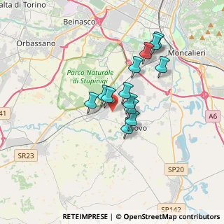 Mappa Strada Cascina Nuova, 10048 Vinovo TO, Italia (2.59308)