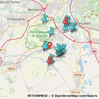 Mappa Strada Cascina Nuova, 10048 Vinovo TO, Italia (2.9195)