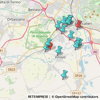 Mappa Strada Cascina Nuova, 10048 Vinovo TO, Italia (3.92867)