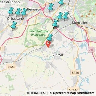 Mappa Strada Cascina Nuova, 10048 Vinovo TO, Italia (5.78818)