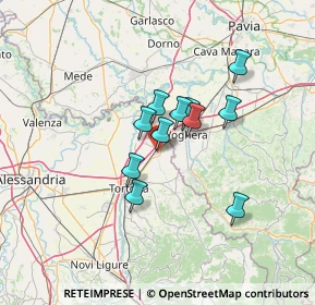 Mappa Via Genova, 15055 Pontecurone AL, Italia (9.66909)