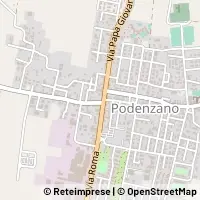 Kaart Podenzano